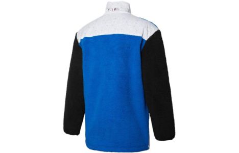 Puma Cuff Stand Collar Casual Jacket 'Blue White' 534984-39 sold by KicksCrew
