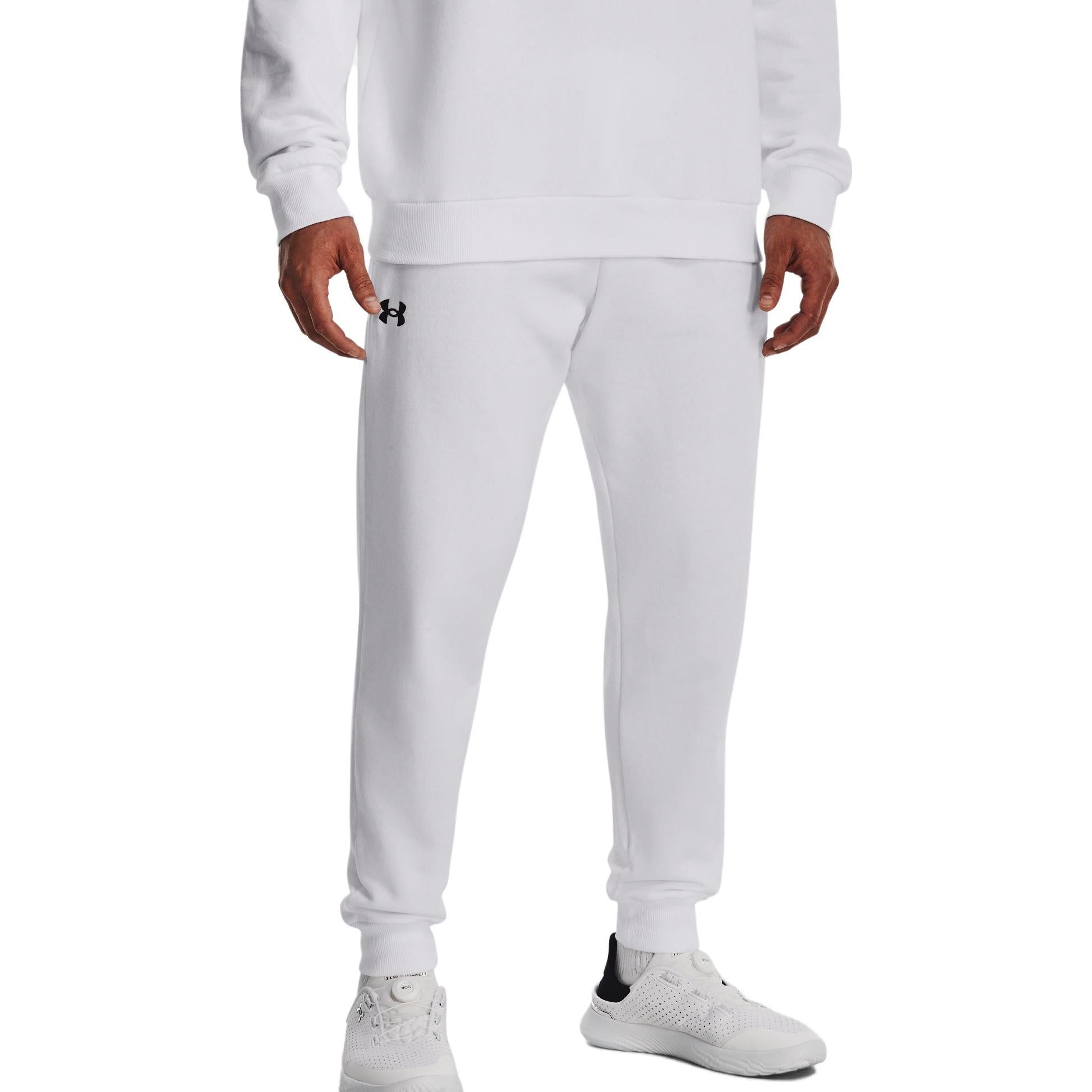 Under Armour Rival Fleece Joggers 'White' 1379774-100 sold by KicksCrew product image thumbnail 5
