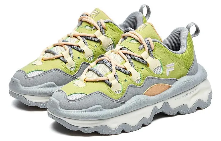 (WMNS) FILA FUSION QD96 Athletic Shoes 'Green Grey' T12W241201FPN sold by KicksCrew product image thumbnail 2