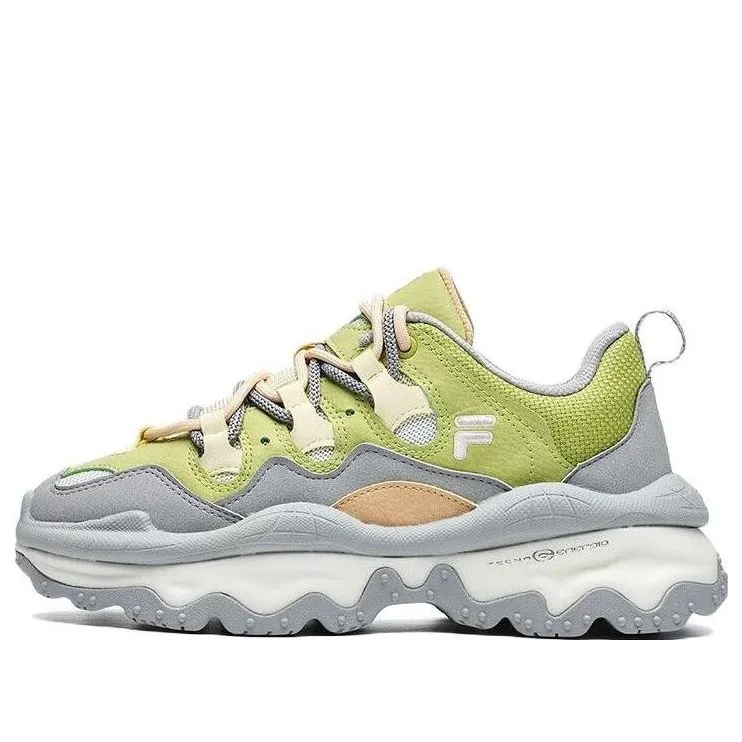 (WMNS) FILA FUSION QD96 Athletic Shoes 'Green Grey' T12W241201FPN sold by KicksCrew