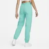 (WMNS) Nike Solo Swoosh Fleece Pants 'Teal' CW5565-393 sold by KicksCrew