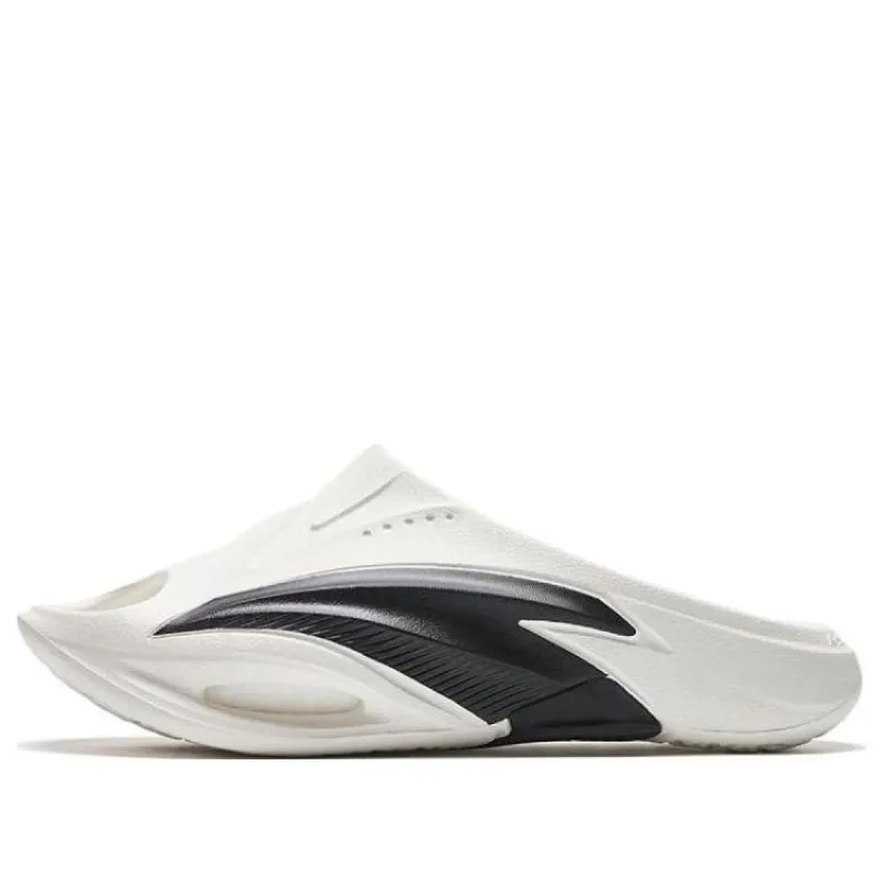 (WMNS) ANTA Nitrogen Slides 'Ivory Black' 122321801-3 sold by KicksCrew
