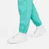 (WMNS) Nike Solo Swoosh Fleece Pants 'Teal' CW5565-393 sold by KicksCrew