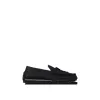 LOUIS VUITTON Racer Moccasins Shoes 'Black Mesh Monogram' 1ABMJG sold by KicksCrew