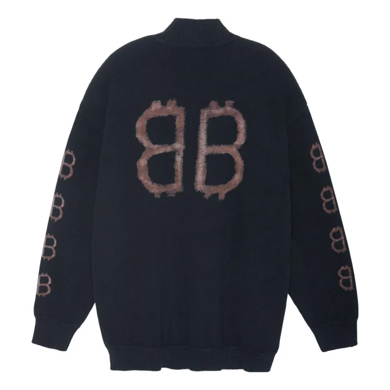 Balenciaga Crypto Sweater Medium Fit 'Black' 750413T32801000 sold by KicksCrew