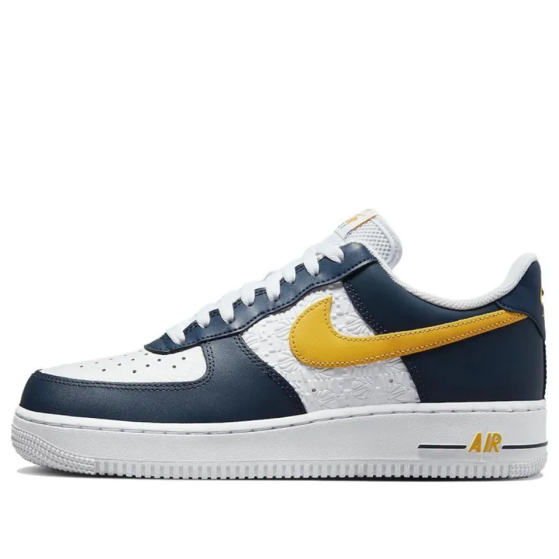 Nike Air Force 1 '07 'Embossed Hoops - Dark Obsidian' FJ4209-400 sold by KicksCrew