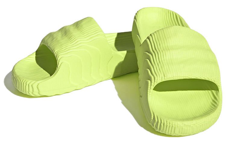adidas Adilette 22 Slides 'Solar Yellow' HP6523 sold by KicksCrew product image thumbnail 4