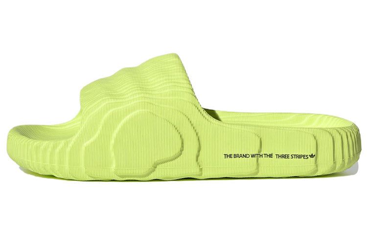 adidas Adilette 22 Slides 'Solar Yellow' HP6523 sold by KicksCrew product image thumbnail 2