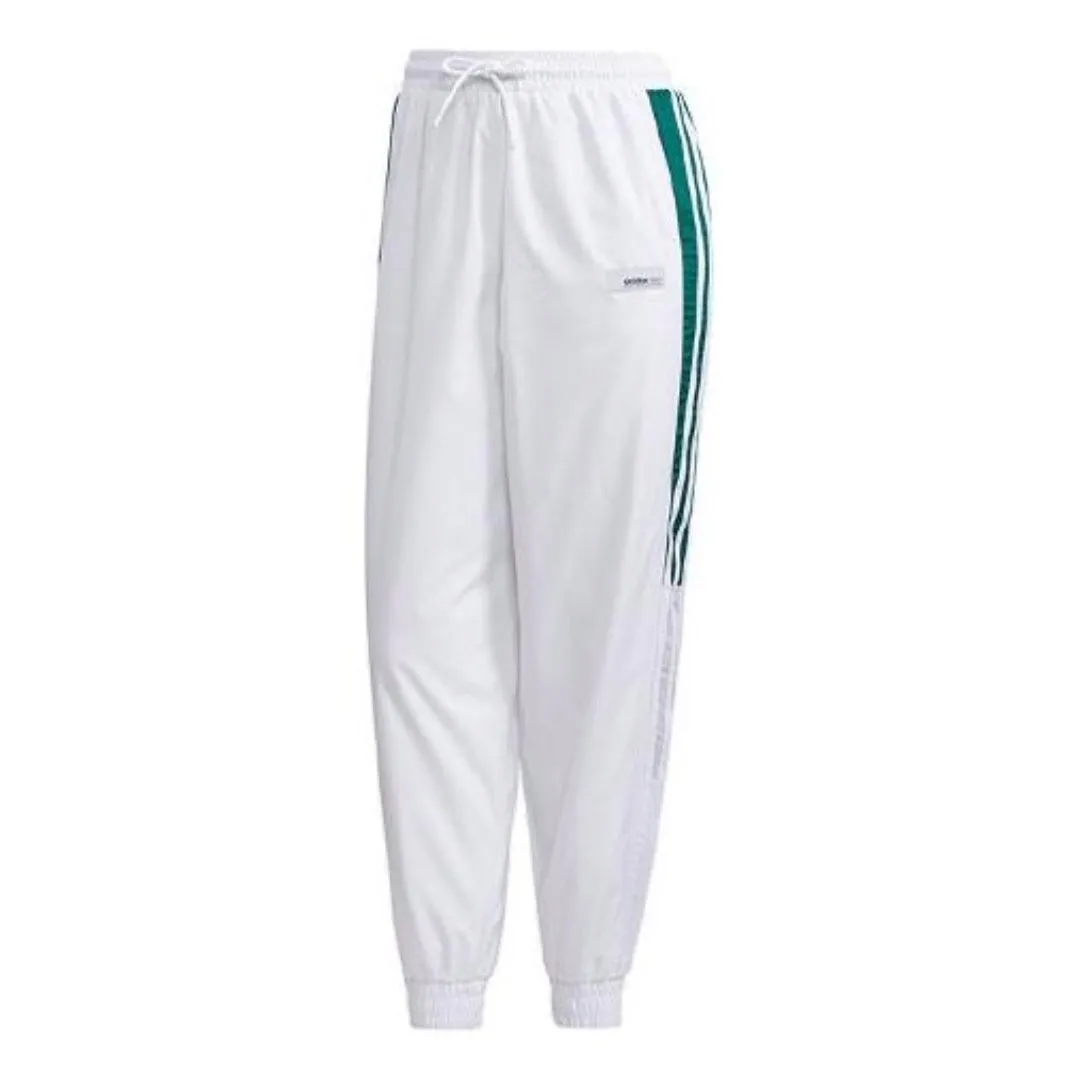 (WMNS) adidas Woven Track Pants Asia Sizing 'White' GJ5356 sold by KicksCrew