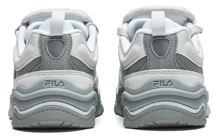 (WMNS) FILA FUSION Kick Sneakers 'White Grey' T12W242203FNA sold by KicksCrew product image thumbnail 4