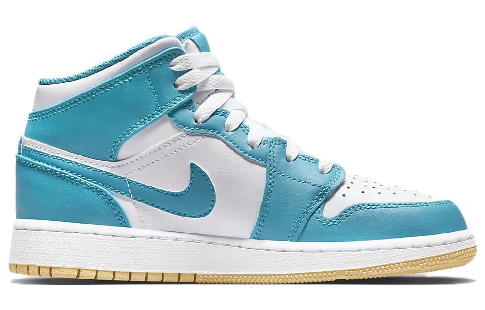 (GS) Air Jordan 1 Mid 'Aquatone' DQ8423-400 sold by KicksCrew product image thumbnail 2