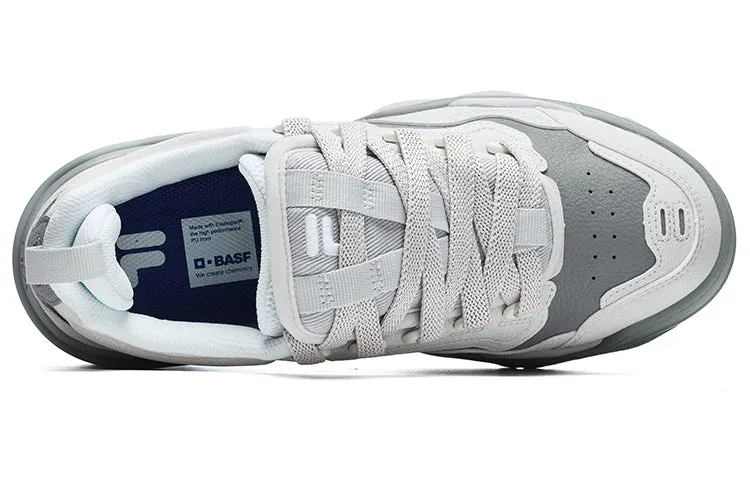 (WMNS) FILA FUSION Kick Sneakers 'White Grey' T12W242203FNA sold by KicksCrew product image thumbnail 3