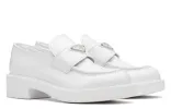 (WMNS) PRADA Leather Loafers 'White' 1D246M_FB05_0ULS_F_0009 sold by KicksCrew