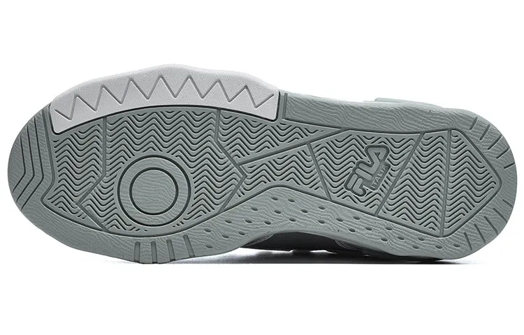 (WMNS) FILA FUSION Kick Sneakers 'White Grey' T12W242203FNA sold by KicksCrew product image thumbnail 5