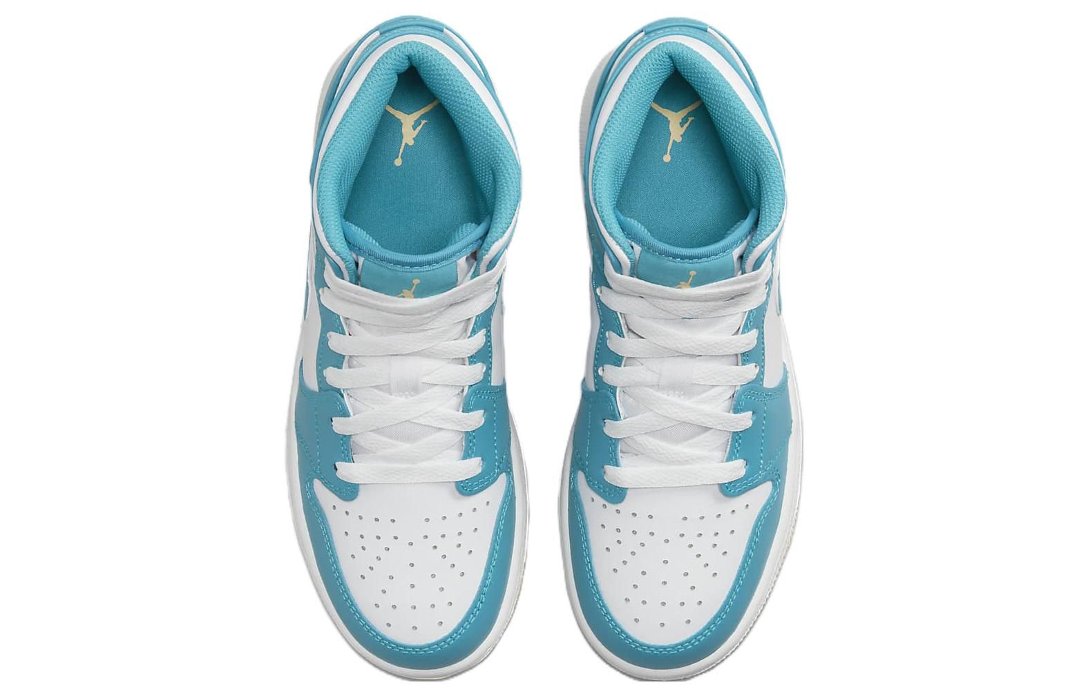 (GS) Air Jordan 1 Mid 'Aquatone' DQ8423-400 sold by KicksCrew product image thumbnail 4