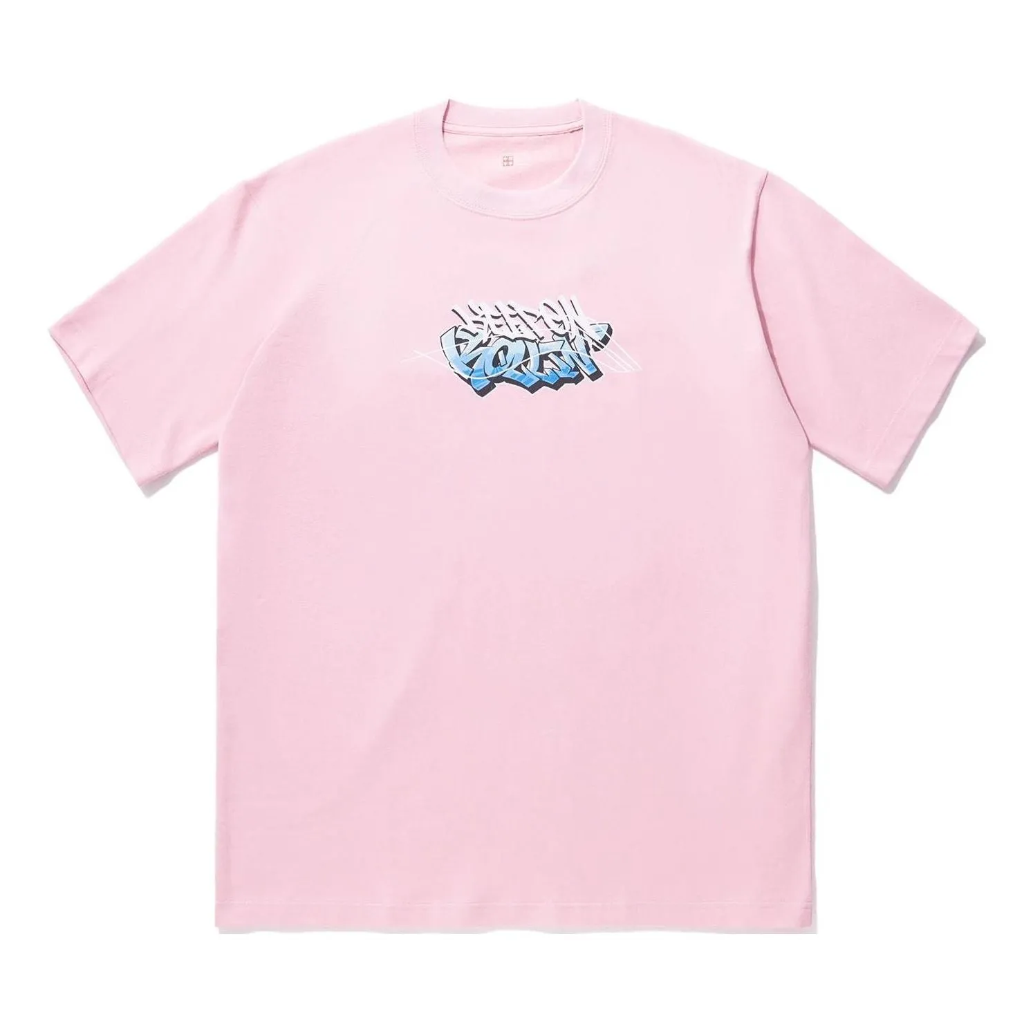 Li-Ning Keep On Rollin Graphic T-shirt 'Pink' AHSU225-6 sold by KicksCrew
