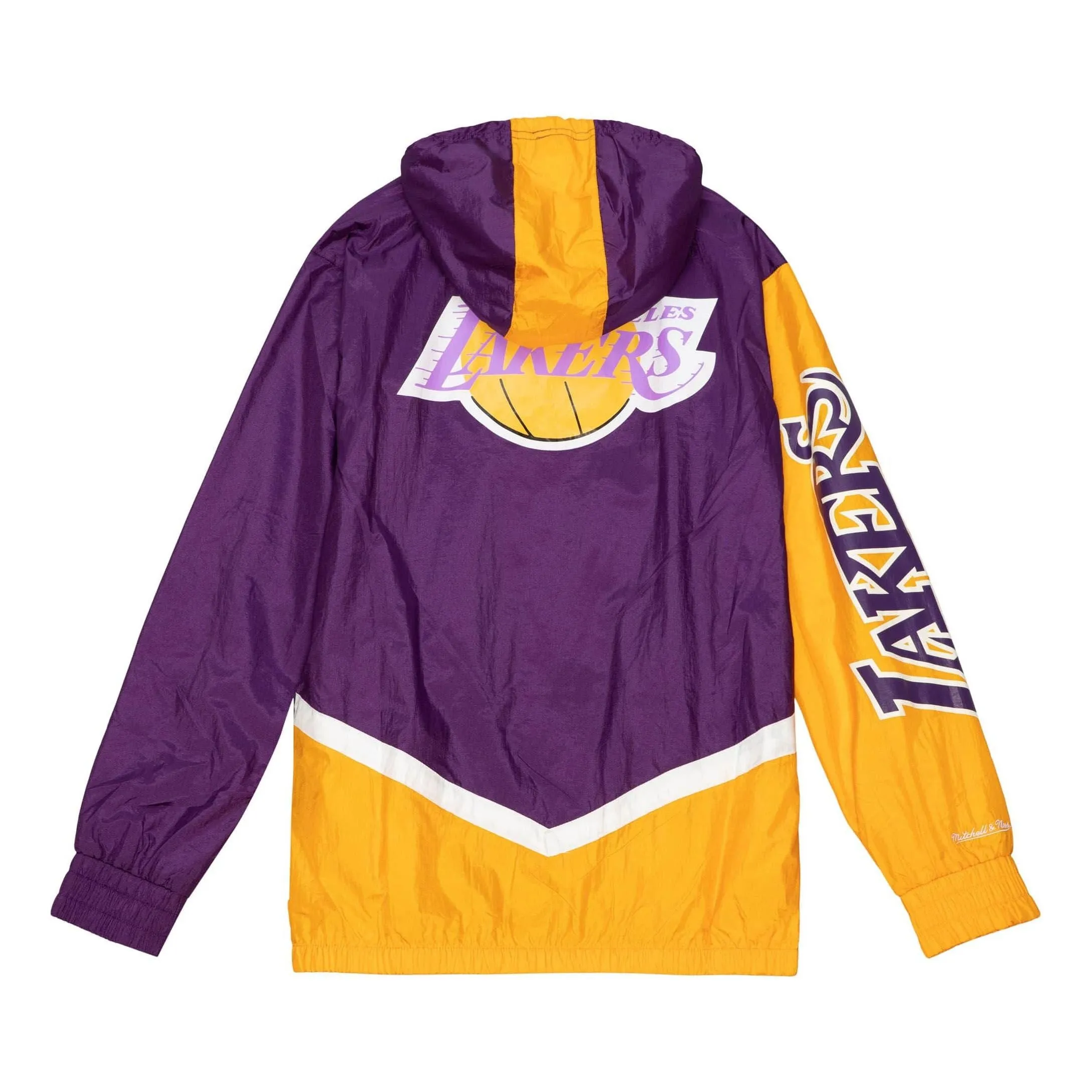 Mitchell & Ness x NBA Los Angeles Lakers Undeniable Full Zip Windbreaker Jacket 'Purple' OJZP3409-LALYYPPPPURP sold by KicksCrew product image thumbnail 2