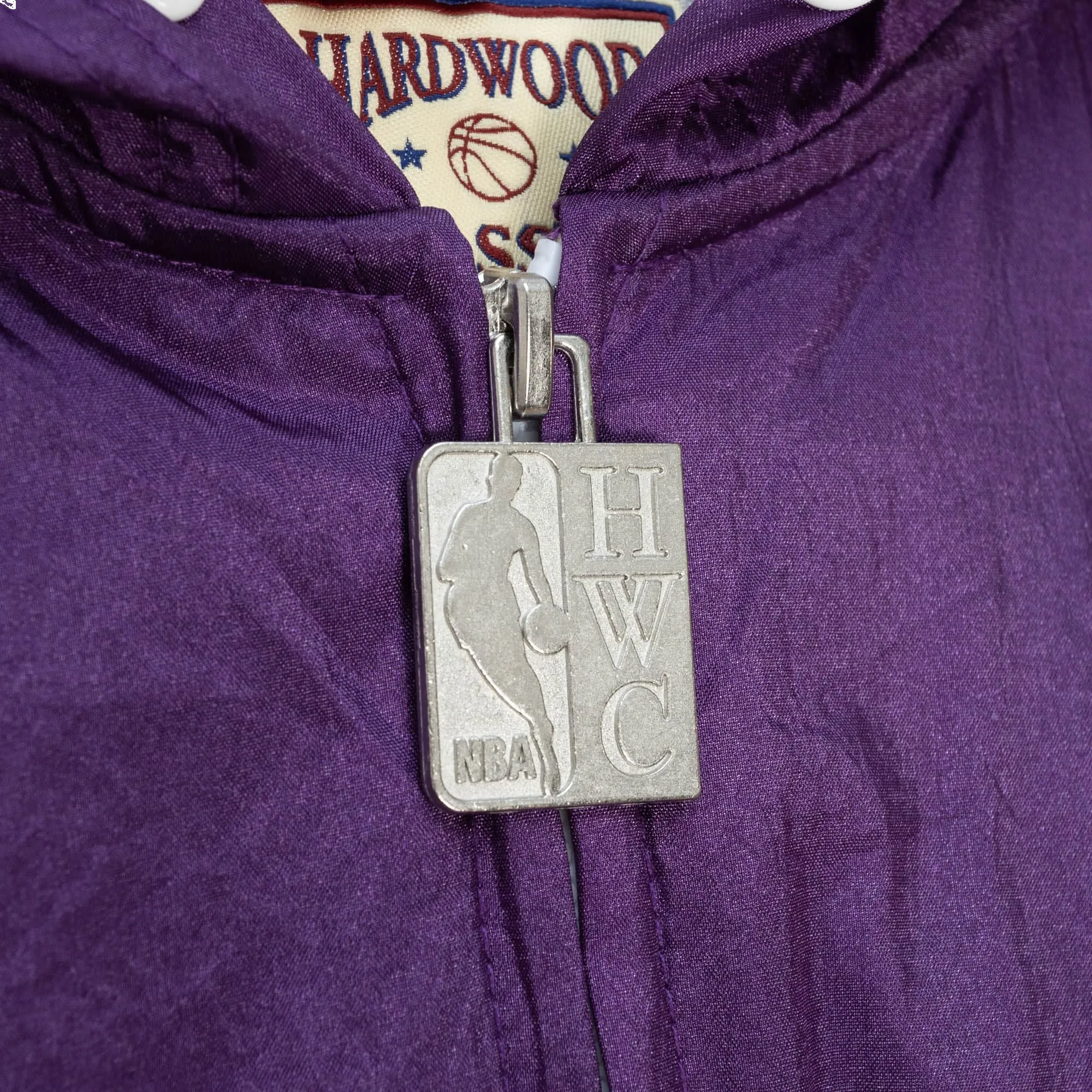 Mitchell & Ness x NBA Los Angeles Lakers Undeniable Full Zip Windbreaker Jacket 'Purple' OJZP3409-LALYYPPPPURP sold by KicksCrew product image thumbnail 3