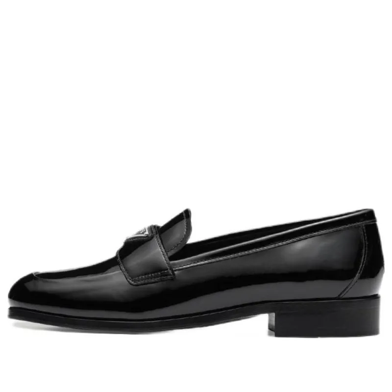(WMNS) PRADA Patent Leather Loafers 'Black' 1D902M_069_F0002_F_025 sold by KicksCrew