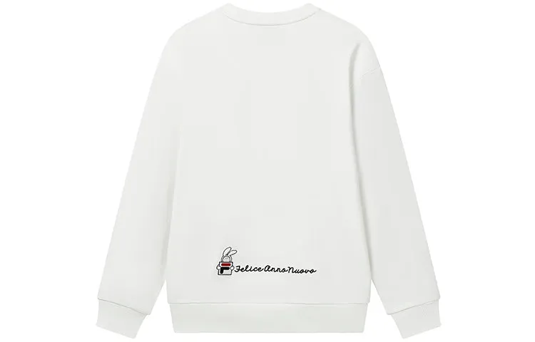 FILA Graphic Print Pullover 'White' F11U319207F-WT sold by KicksCrew product image thumbnail 2