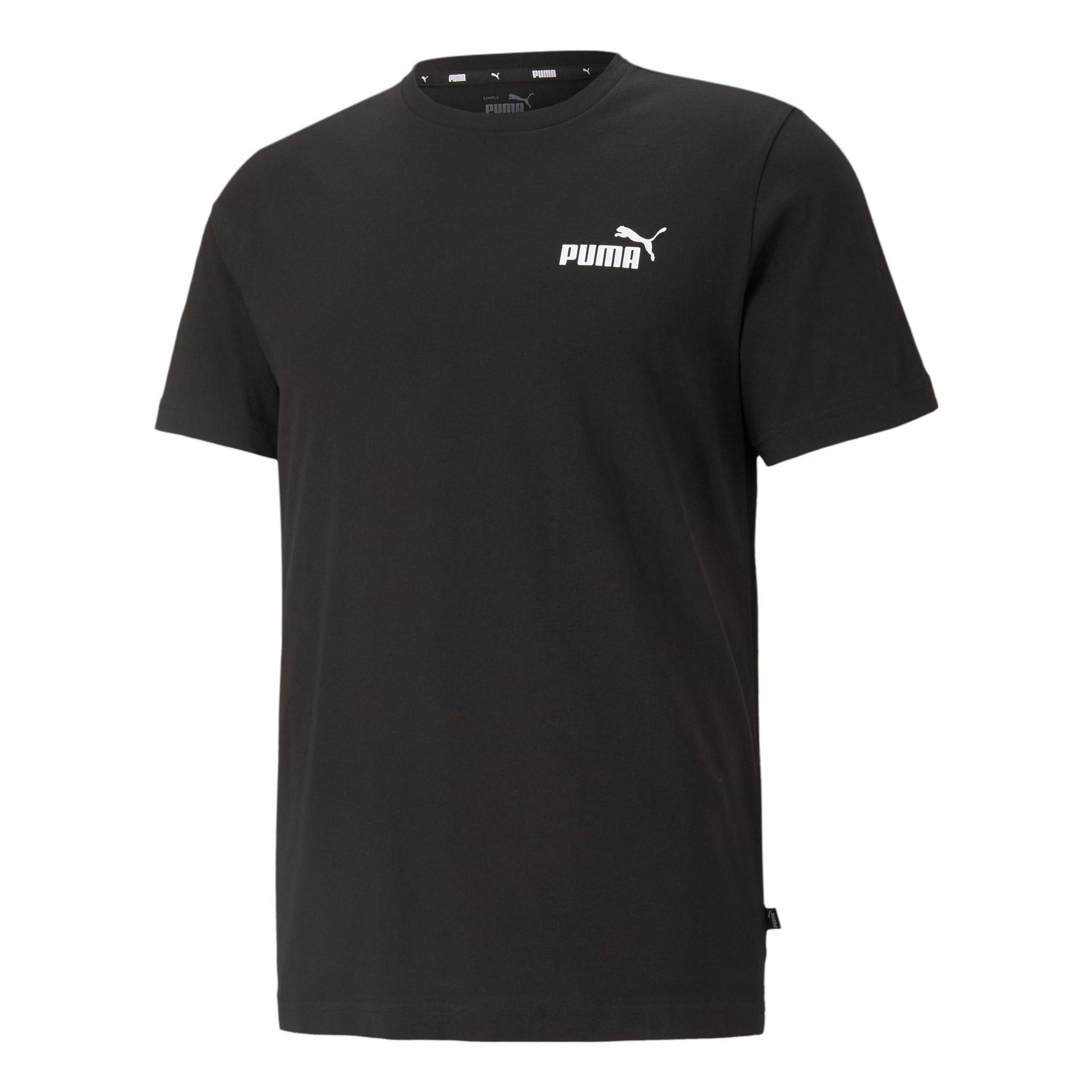 PUMA Essentials Small Logo Men T-shirt 'Black' 586668-01 sold by KicksCrew