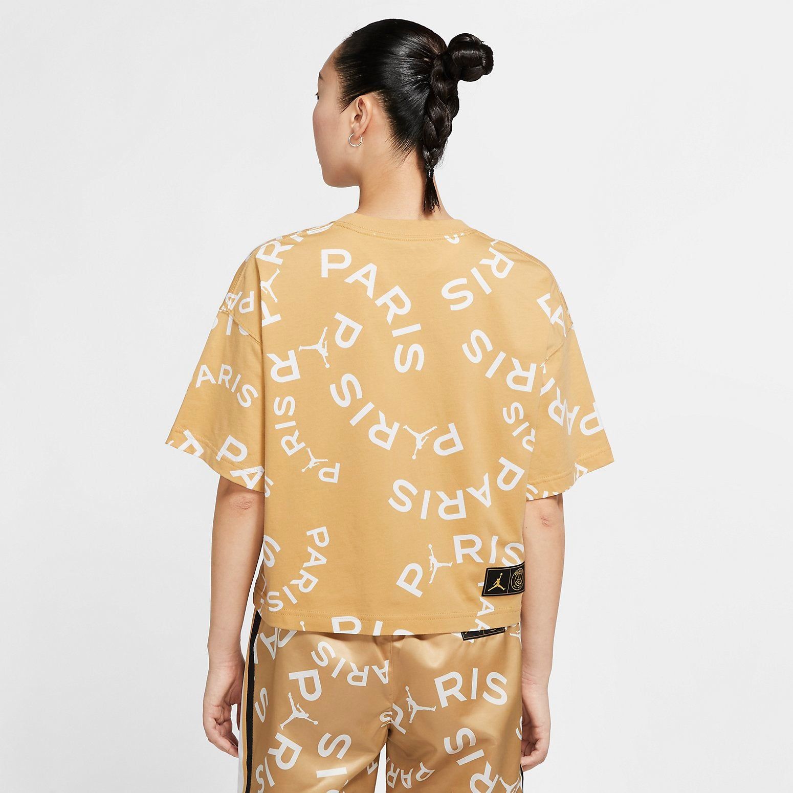 (WMNS) Air Jordan Boxy T-Shirt 'Gold' CU5697-723 sold by KicksCrew product image thumbnail 4