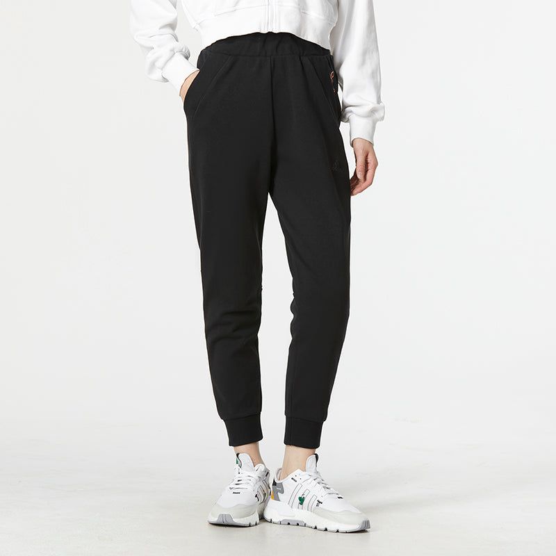 (WMNS) Adidas Knit Pants 'Black' HZ3001 sold by KicksCrew product image thumbnail 3
