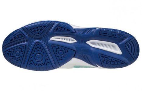 Mizuno Gate Sky Plus II 'White Teal Navy' 71GA224025 sold by KicksCrew