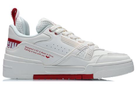 (WMNS) Li-Ning 001 BTC 'White Red' AECR002-4 sold by KicksCrew