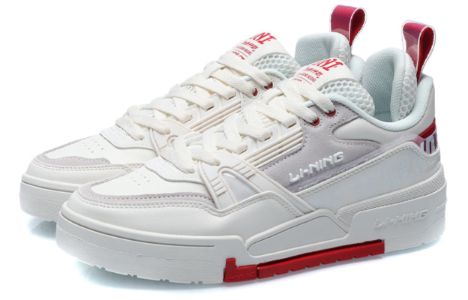 (WMNS) Li-Ning 001 BTC 'White Red' AECR002-4 sold by KicksCrew