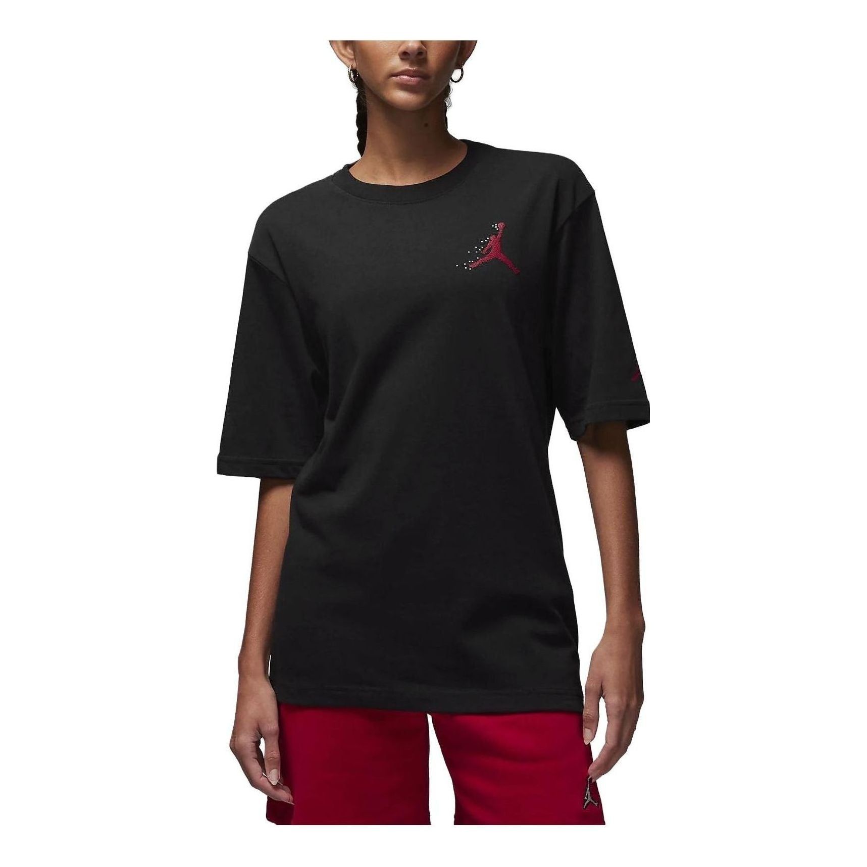 Air Jordan Essentials Holiday T-Shirt 'Black' FD7011-010 sold by KicksCrew product image thumbnail 2