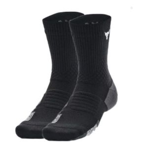 Under Armour Armourdry Playmaker Mid-Crew Socks 'Black' 1376230-001 sold by KicksCrew