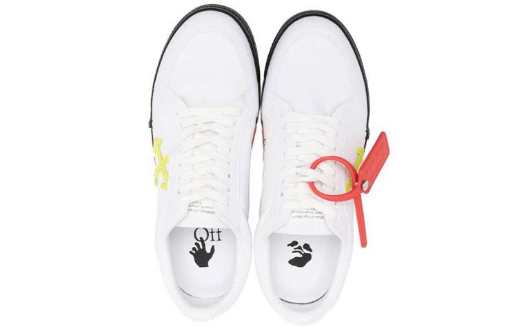 Off-White Vulc Low Sneaker 'White Yellow Black' OMIA085S23FAB0010150 sold by KicksCrew product image thumbnail 4