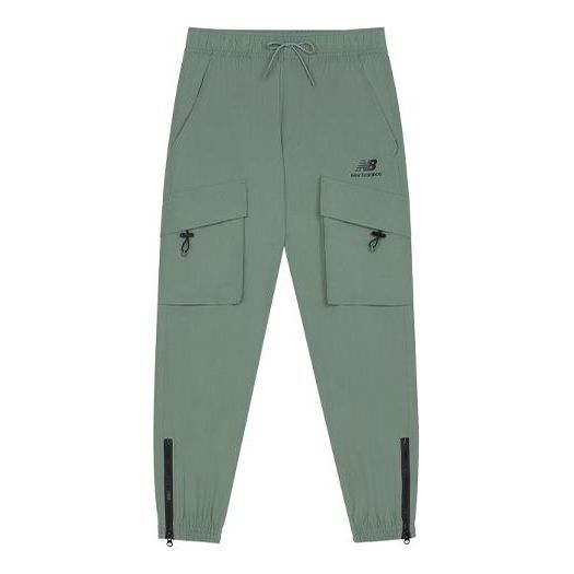 New Balance Sportswear Cargo Pants 'Green' AMP13368-CEL sold by KicksCrew