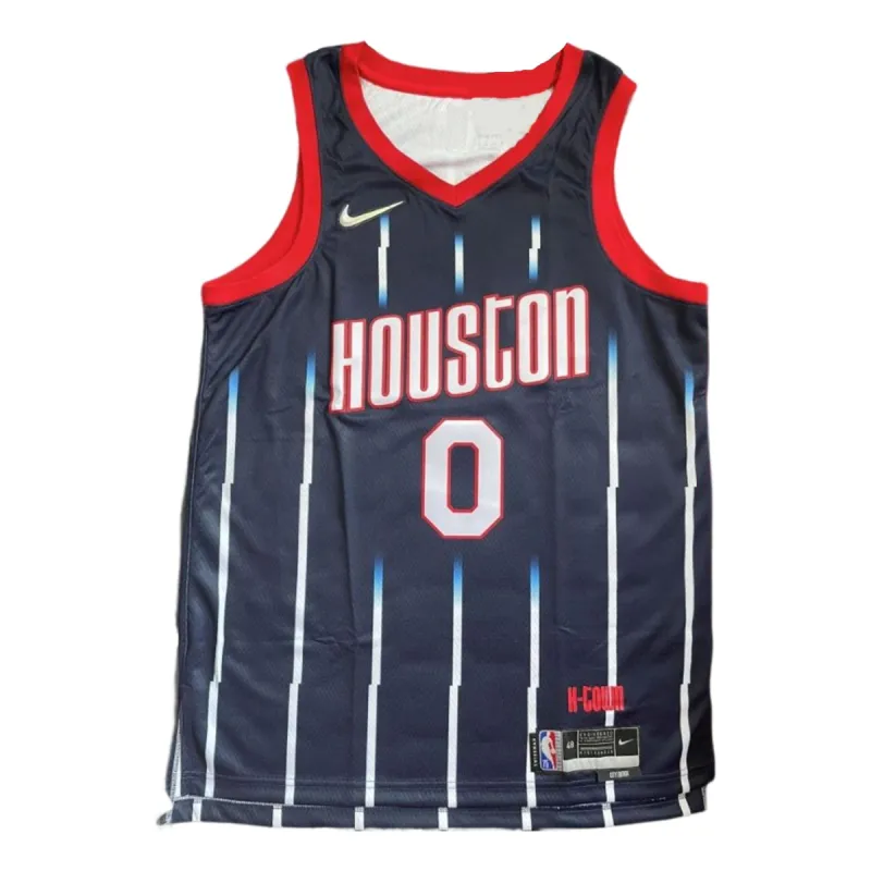 Nike x NBA Houston Rocket Jerseys 'Jalen Green 0' DB4029-424 sold by KicksCrew
