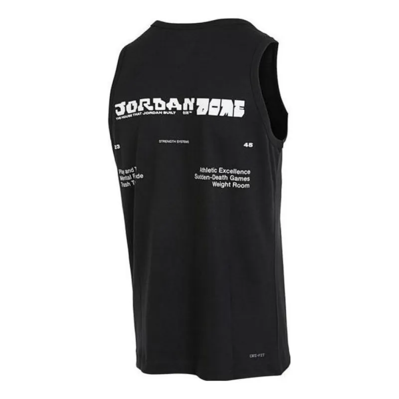 Air Jordan Dri-Fit Tank 'Black' DX9606-010 sold by KicksCrew