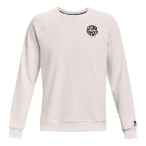 Under Armour Logo Sweatshirt 'Beige' 1373837-112 sold by KicksCrew