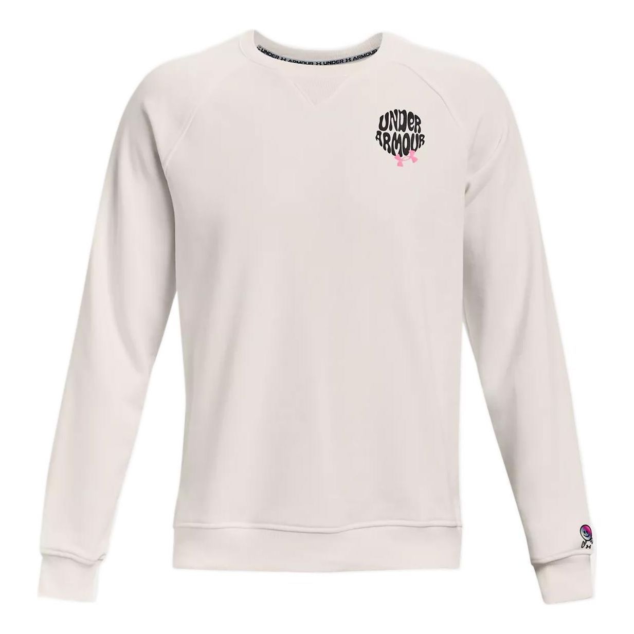 Under Armour Logo Sweatshirt 'Beige' 1373837-112 sold by KicksCrew