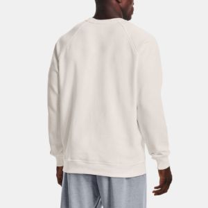 Under Armour Logo Sweatshirt 'Beige' 1373837-112 sold by KicksCrew