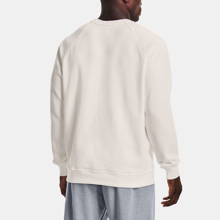 Under Armour Logo Sweatshirt 'Beige' 1373837-112 sold by KicksCrew product image thumbnail 5
