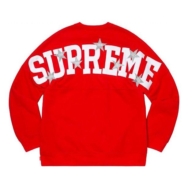 Supreme Stars Crewneck 'Red White' SUP-SS20-500 sold by KicksCrew product image thumbnail 2