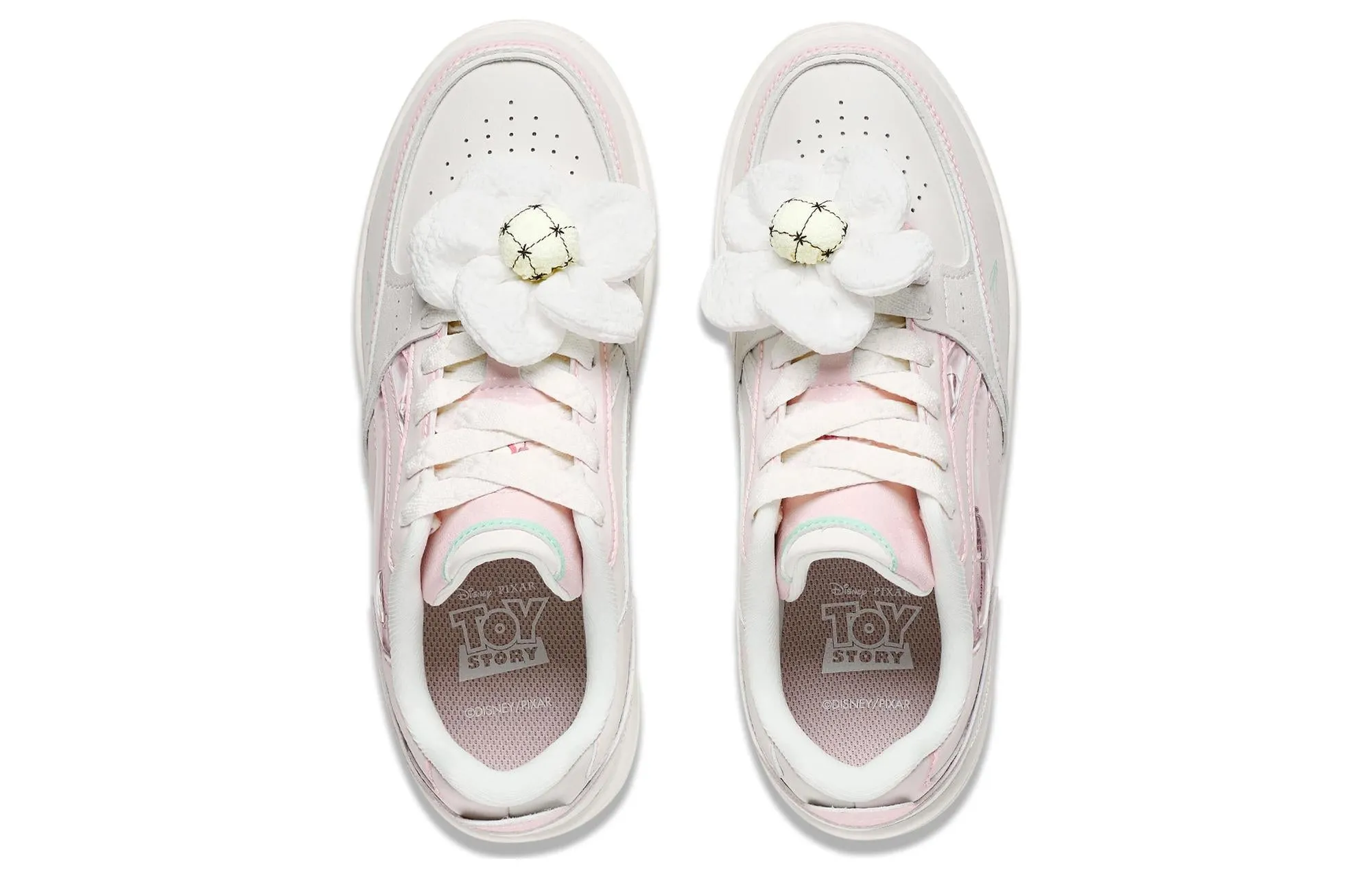 (WMNS) Li-Ning x Disney Skate Shoes 'Pink White' AGCT382-3 sold by KicksCrew product image thumbnail 4
