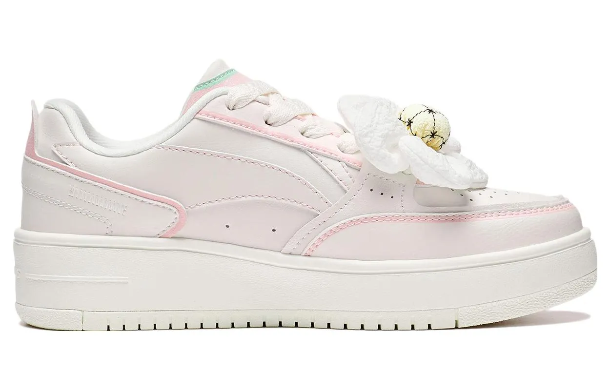 (WMNS) Li-Ning x Disney Skate Shoes 'Pink White' AGCT382-3 sold by KicksCrew product image thumbnail 2
