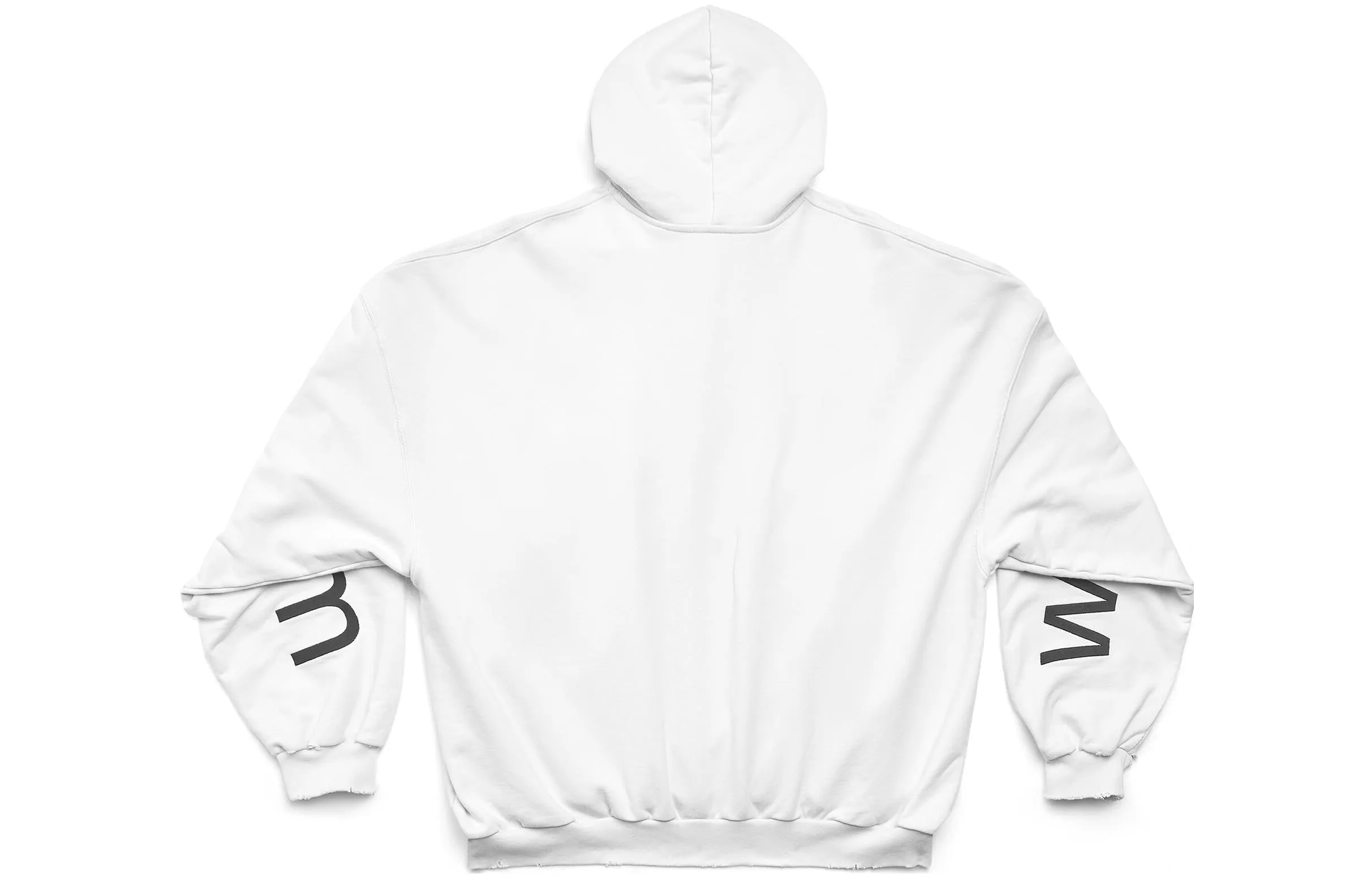 Balenciaga Bal.Com Popover Hoodie 'White' 739024TOVN99081 sold by KicksCrew product image thumbnail 2