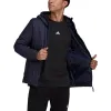 adidas BSC 3-Stripes Hooded Insulated Jacket 'Blue' HG6270 sold by KicksCrew