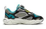 (GS) FILA Retro Running Shoes 'Grey Black Blue' K15B341106FSB sold by KicksCrew