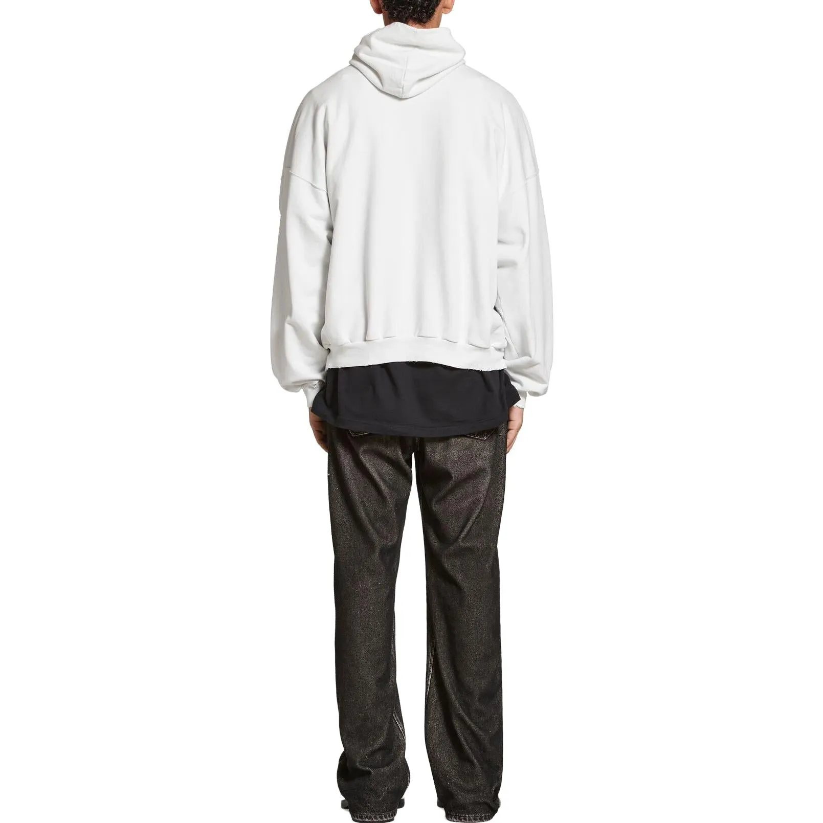 Balenciaga Bal.Com Popover Hoodie 'White' 739024TOVN99081 sold by KicksCrew product image thumbnail 4