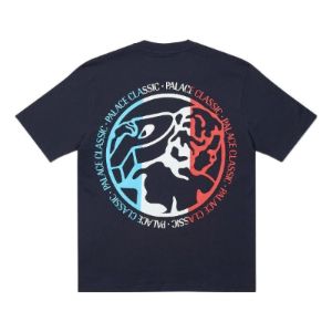 Palace SS22 CLassico T-shirt 'Navy' P22TS144 sold by KicksCrew