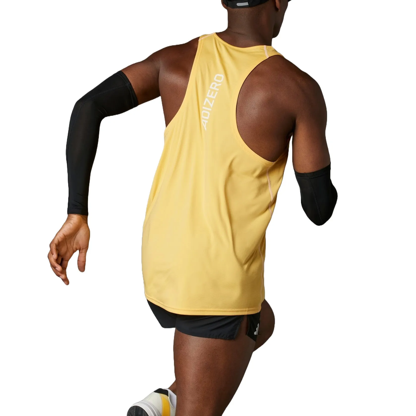 adidas Adizero Running Singlet 'Yellow' IR7123 sold by KicksCrew product image thumbnail 2