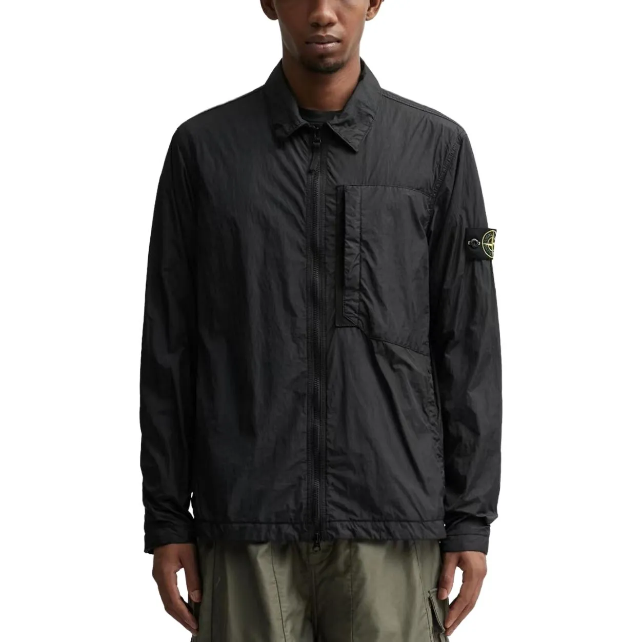 STONE ISLAND Overshirt 'Black' 791510723-V0029 sold by KicksCrew product image thumbnail 4